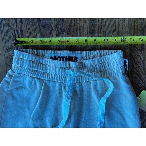 MOTHER Move It Yellow The Knock Out Roller Hoover Sweatpants  Women's Size Small - Picture 9 of 12
